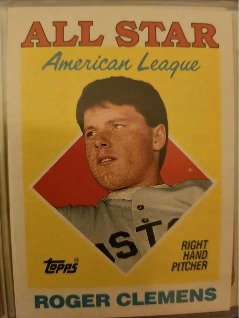 Roger Clemens - 1988 Topps All-Star #394 - RAW Mint